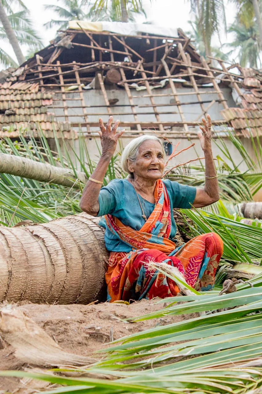 கஜா புயல் ஏற்படுத்திய பாதிப்பு