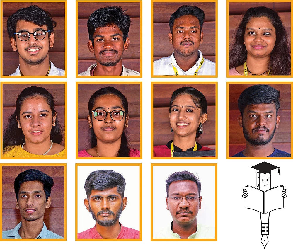 க.ர.பிரசன்ன அரவிந்த் - கு.தினகரன் - சே.பாலாஜி - க.ஸ்ரீநிதி - ஆ.வல்லபி - தி.ஷிவானி - பா.கவின் - கோகுலன் - பா.கிருத்திக்பாபு - செ.க.மெளரீஷ்- சி.அரவிந்தன்