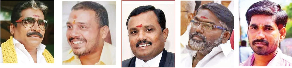 பாலகுரு, முருகன், சுரேஷ்குமார், வேதா செல்வம், சக்திவேல்
