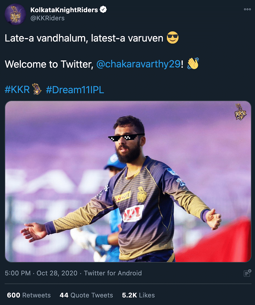 KKR Social Media Viral Moments