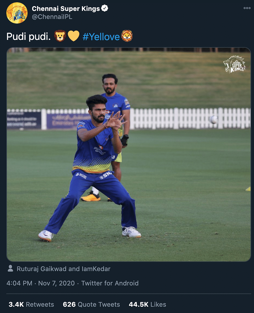 CSK Social Media Viral Moments