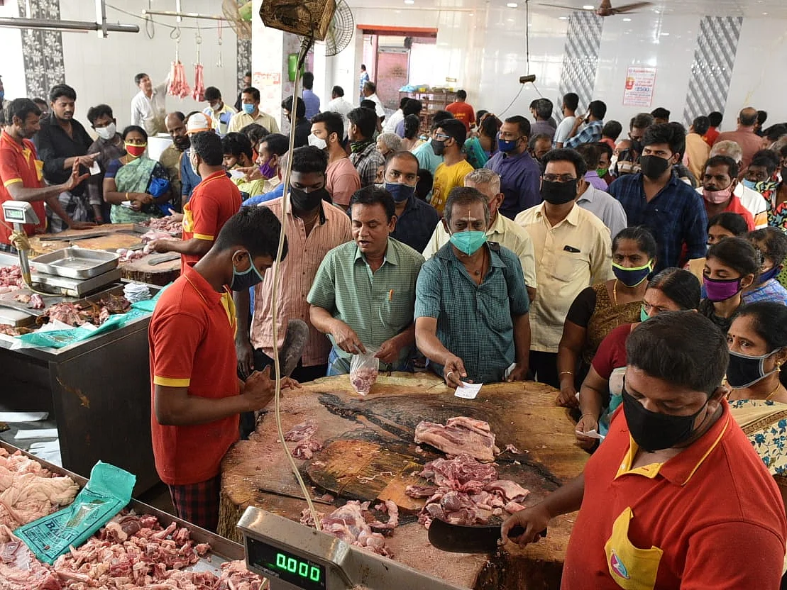 தீபாவளியன்று மந்தம், ஞாயிற்றுக்கிழமை அமோகம்... பண்டிகைக் கால இறைச்சி விற்பனை எப்படி?