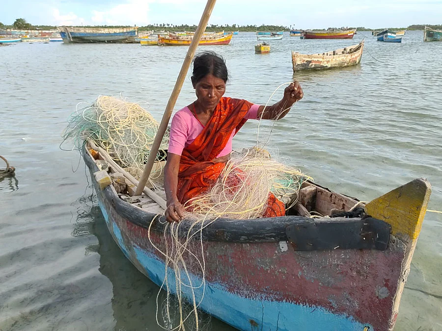கடலோர வாழ்க்கையில் கலங்காத மீனவன்... உலக மீனவர் தினச் சிறப்புப் புகைப்படத் தொகுப்பு!