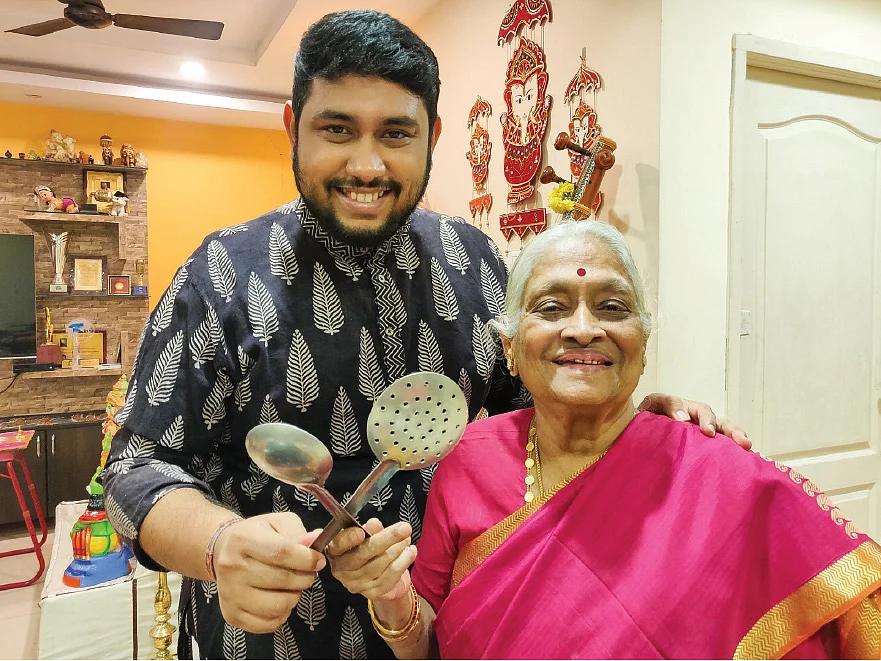 ஷ்ரவண், சாந்தா ராகவன்