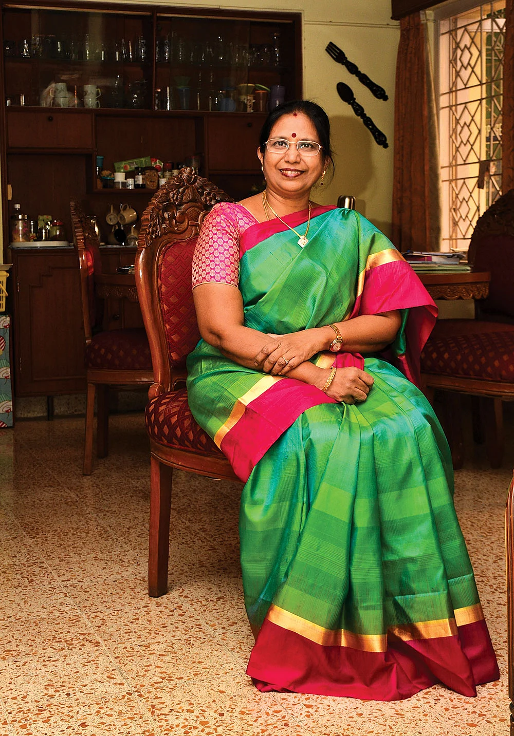 சமையற்கலை நிபுணர் மல்லிகா பத்ரிநாத்