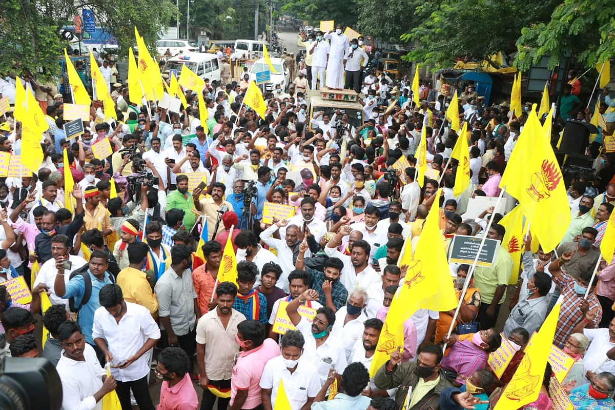 வன்னியர் இட ஒதுக்கீடு போராட்டம்