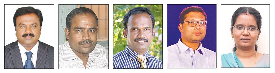 பொறியாளர் ஜி.கணேஷ், கே.ஆர்.சத்யநாராயணன், சி.பாரதிதாசன், என்.பி.விஜயகுமார், ஸ்ரீதேவி கணேஷ்