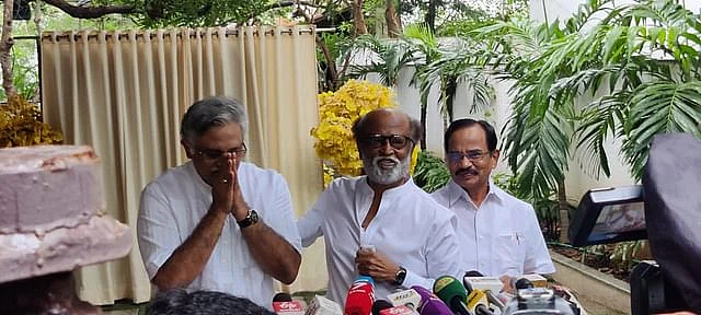 அர்ஜுனமூர்த்தி, ரஜினிகாந்த், தமிழருவி மணியன்
