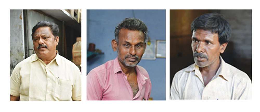 ஜேம்ஸ், ராஜேந்திரன், முருகேசன்