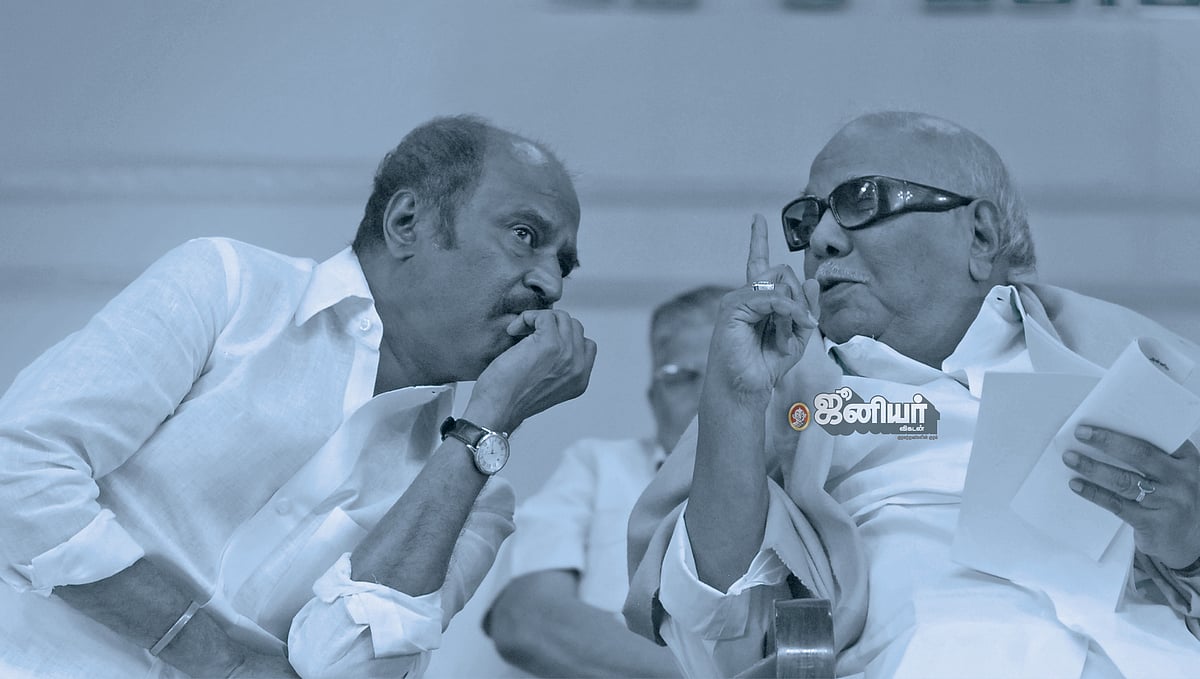 ``எம்.ஜி.ஆர் தனிக்கட்சி... கலைஞரின் இதயம் எவ்வளவு வேதனையில் துடித்திருக்கும்?” - முரசொலியில் ரஜினி