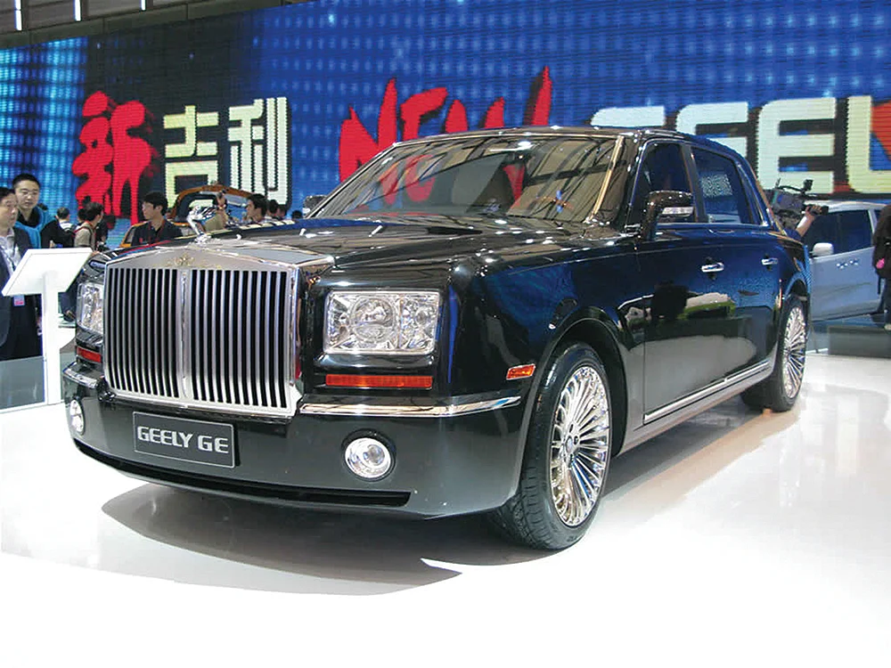 ரோல்ஸ்ராய்ஸ் போல் இருக்கும் சீனாவின் Geely GF லிமோசின் கார்...