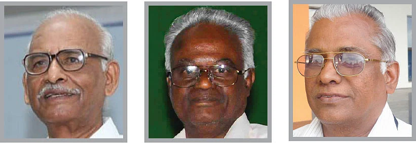 தெ.ஞானசுந்தரம் - க.ராமசாமி - ந.தெய்வசுந்தரம்
