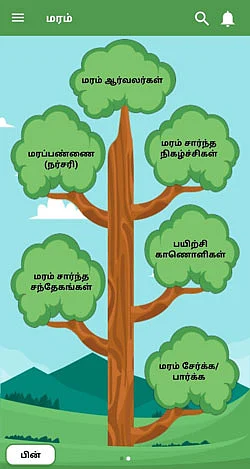 மரங்கள் வளர்க்க வழிகாட்டும் செயலிகள்!