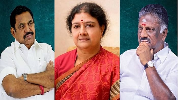 எடப்பாடி பழனிசாமி - சசிகலா - ஓ.பன்னீர்செல்வம்