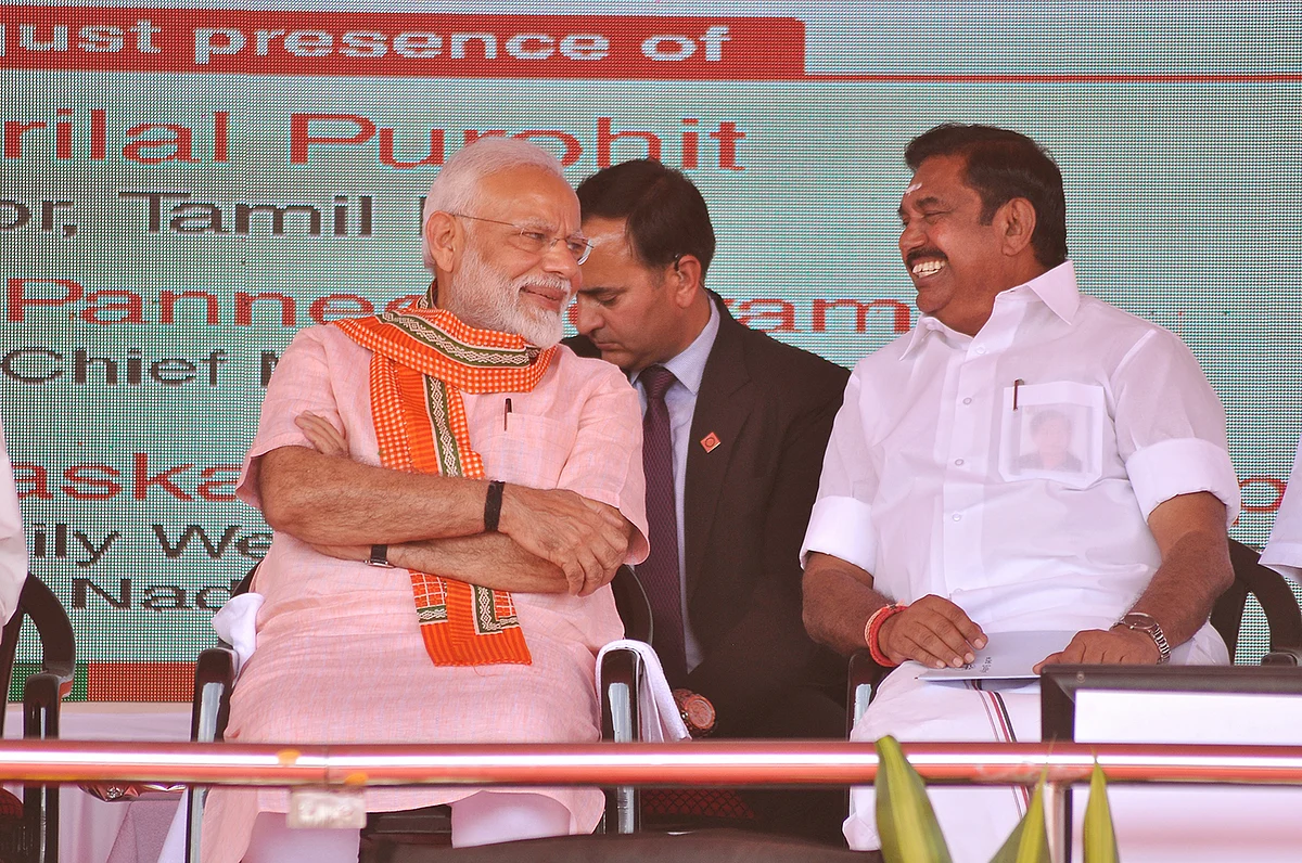மோடி - எடப்பாடி பழனிசாமி