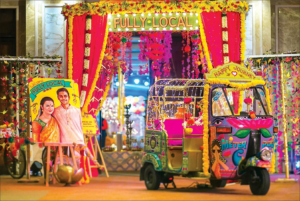காஷ்மீர் டு காஞ்சிபுரம் காஜல், ஃபுல்லி லோக்கல் ரேயான்! - செலிபிரிட்டி வெடிங் டிசைனர் அம்பிகா குப்தா