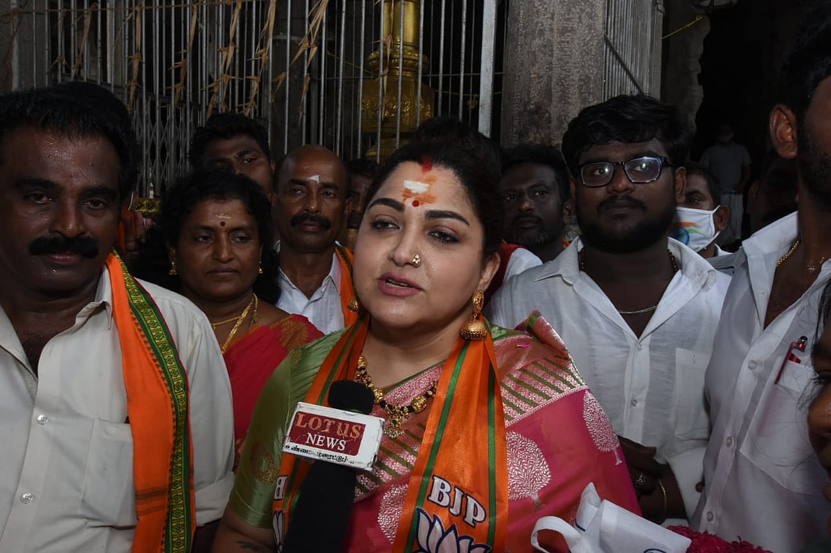 குஷ்பு: தேசிய மகளிர் ஆணைய உறுப்பினராக தேர்வு... அண்ணாமலை வாழ்த்து!