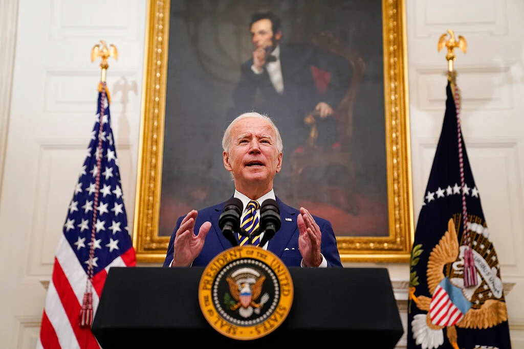 US President Joe Biden