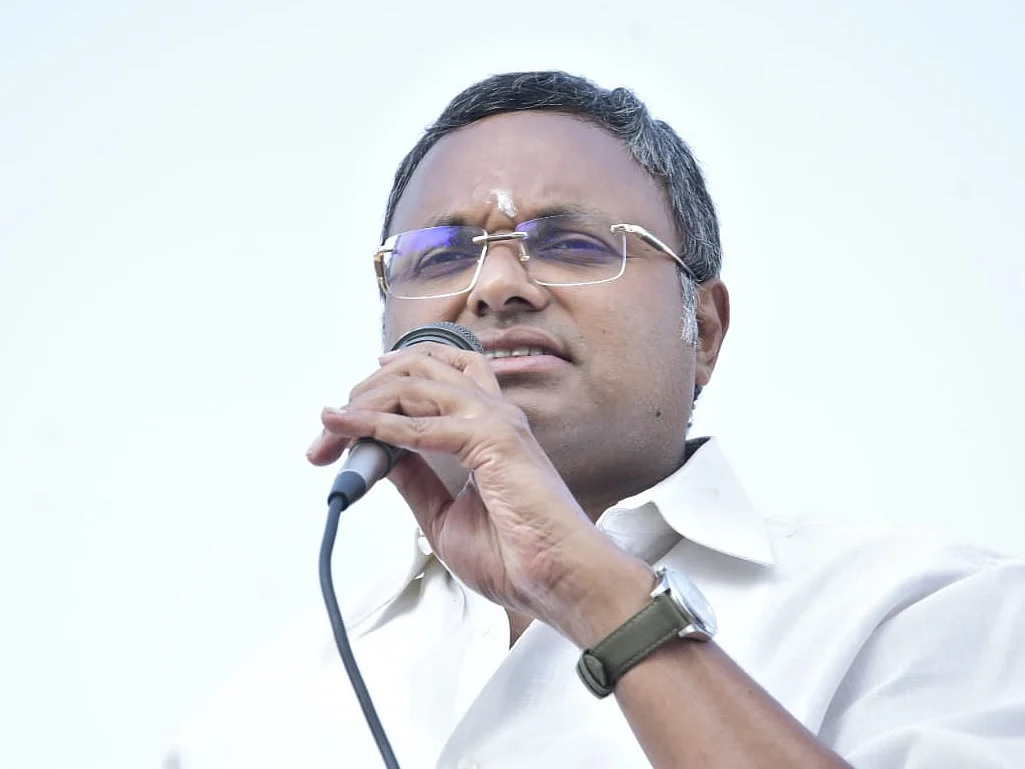 ``வரி விலக்கு கேட்க விஜய்க்கு முழு உரிமை உண்டு!’’ - கார்த்தி சிதம்பரம் காட்டம்