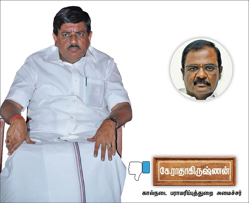 அமைச்சர் கே.ராதாகிருஷ்ணன் - முத்து
