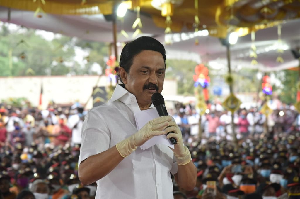 மக்கள் கிராமசபைக் கூட்டத்தில் ஸ்டாலின்