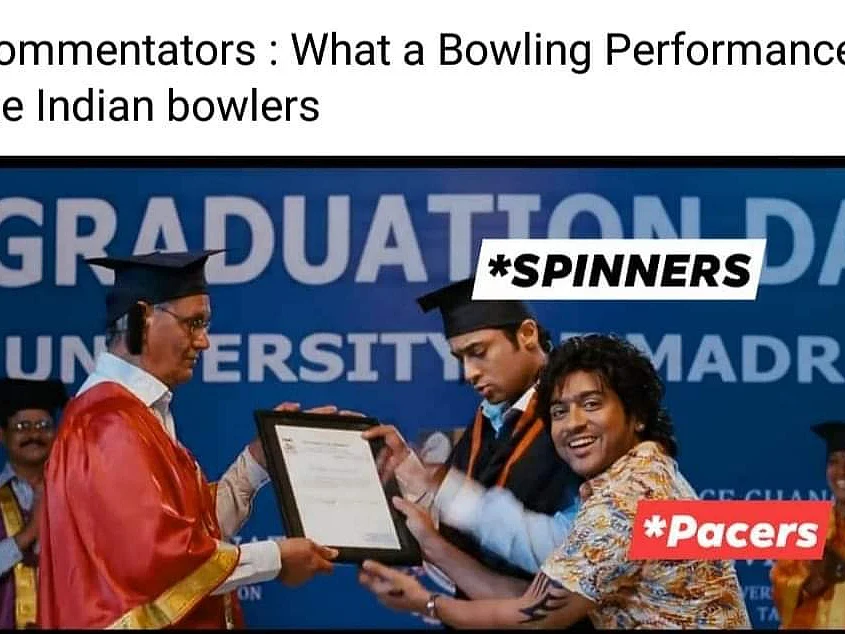 "கிரீஸ் டப்பாவை எப்படி உதைச்சே?!"- #INDvENG மூன்றாவது டெஸ்ட் மீம்ஸ் தொகுப்பு!