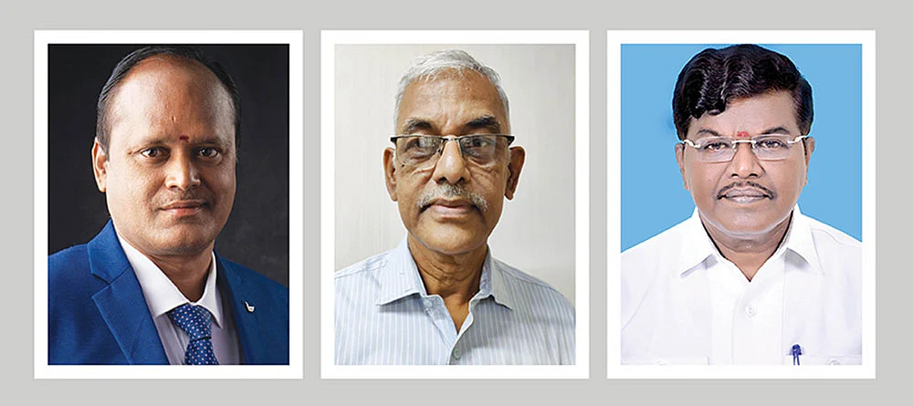 நவநீதகிருஷ்ணன் கிருஷ்ணசாமி, ஏ.சிற்றரசு, ஆறுமுக நயினார்