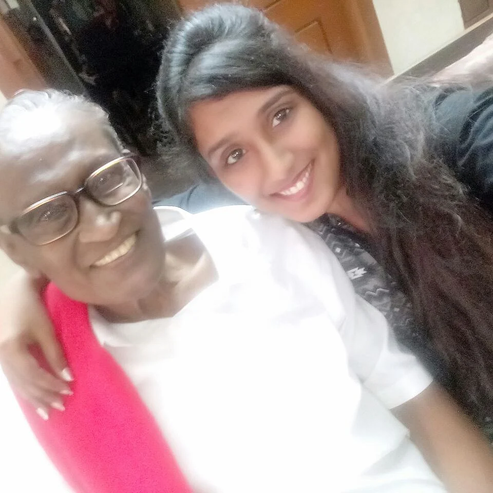 தா.பாண்டியனுடன் ஹேனா டேனியல்