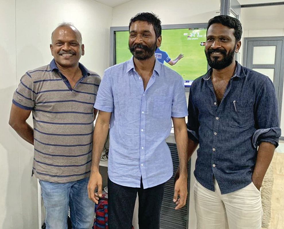 வேல்ராஜ், தனுஷ், வெற்றிமாறன்