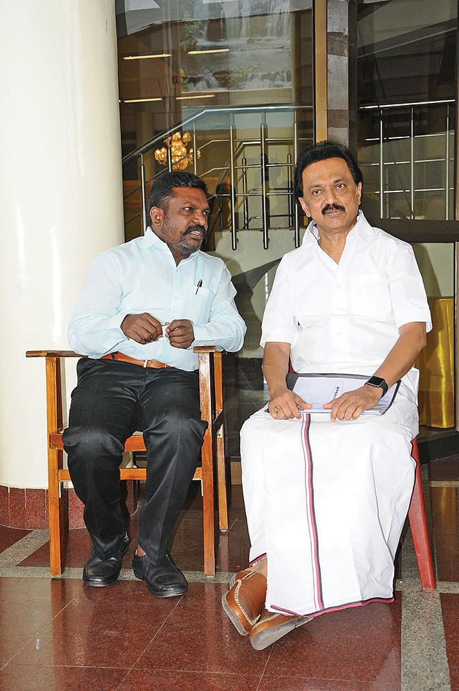 திருமாவளவன், ஸ்டாலின்