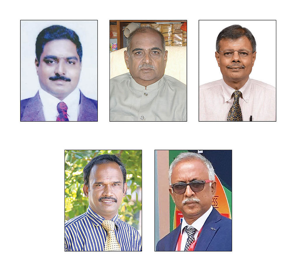 அருள்சிவம், டி.ஜீவா, எஸ்.வெங்கட்ராமன், சி.பாரதிதாசன், ச.ராமலிங்கம்