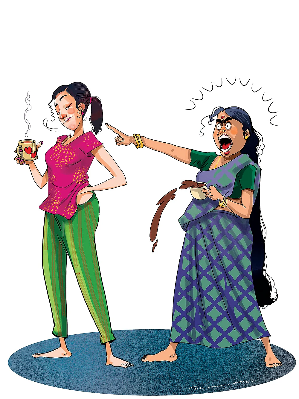 மாமியார் - மருமகள்... வாங்க பழகலாம்!