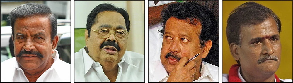 நேரு, துரைமுருகன், பொன்முடி, சேகர் பாபு