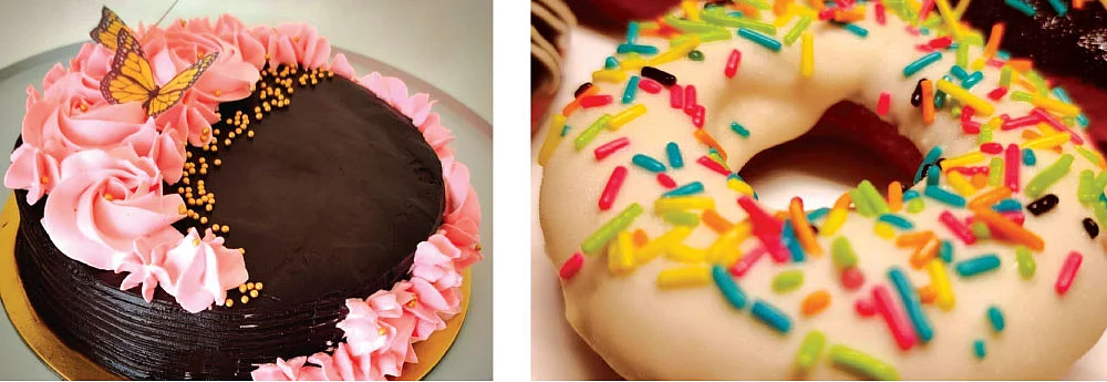 சாக்லேட் ட்ரஃபுல் கேக் - டோனட்
