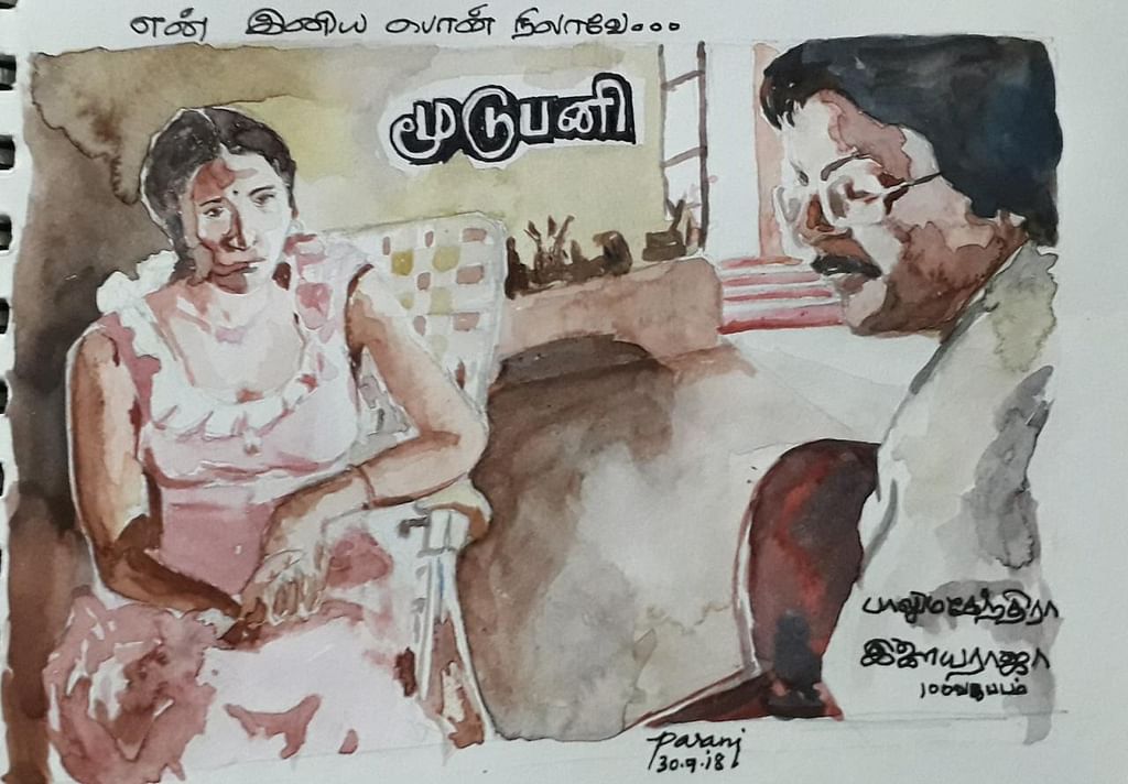 பரணி ராஜன் ஓவியங்கள்