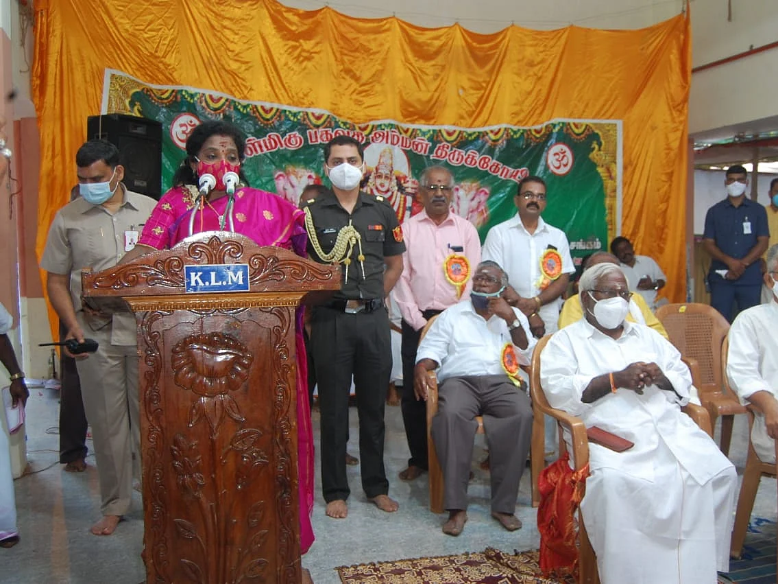 குமரி: `இந்தியாவின் தடுப்பூசியை வாங்குவதற்கு 50 நாடுகள் காத்திருக்கிறது!’ - ஆளுநர் தமிழிசை பெருமிதம்