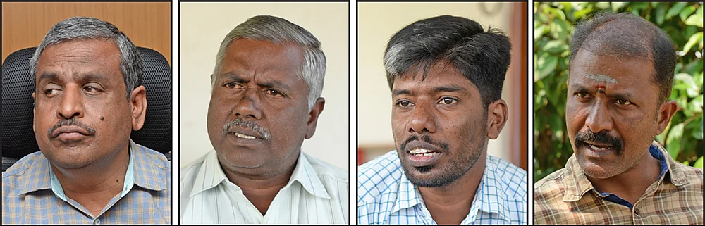 இராசாமணி - முத்துக்குமார் - தேவராஜ் - சக்திவேல்
