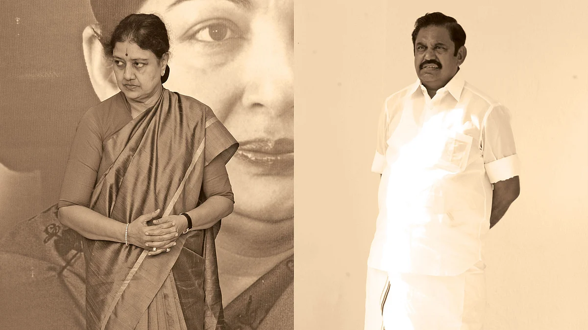 சசிகலா - எடப்பாடி பழனிசாமி