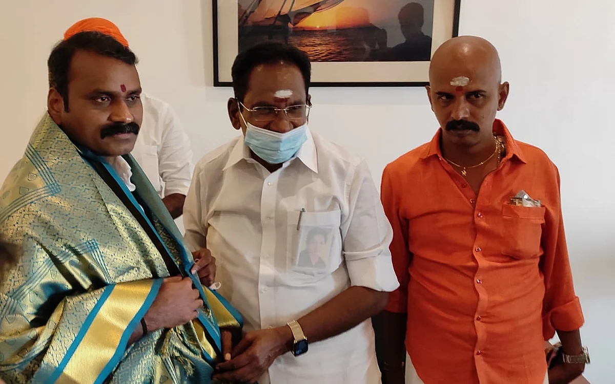 எல்.முருகனுடன் செல்லூர் ராஜூ