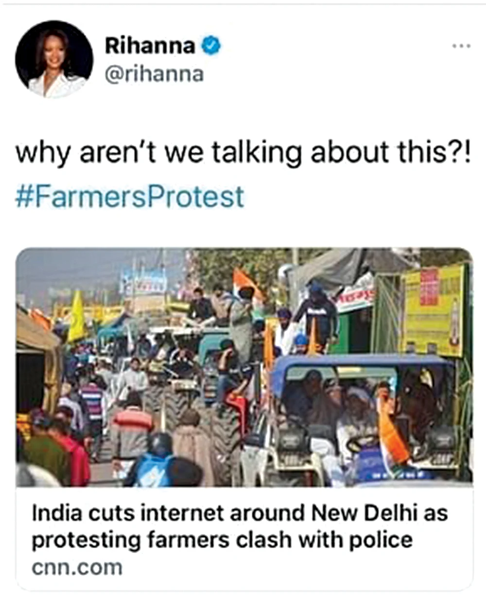 ரியானாவின் ட்வீட்... விமர்சனத்துக்குள்ளான தனிப்பட்ட வாழ்க்கை!