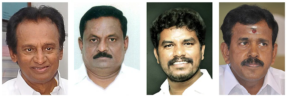 செம்மலை - ராஜா - பிரபு - தோப்பு வெங்கடாசலம்