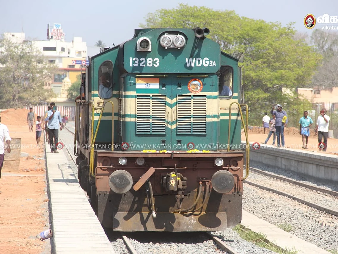 மதுரை - தேனி ரயில் சேவை: கிழக்கே போன ரயில், 11 ஆண்டுகளுக்குப் பிறகு இனி மேற்கு நோக்கியும் செல்லும்!