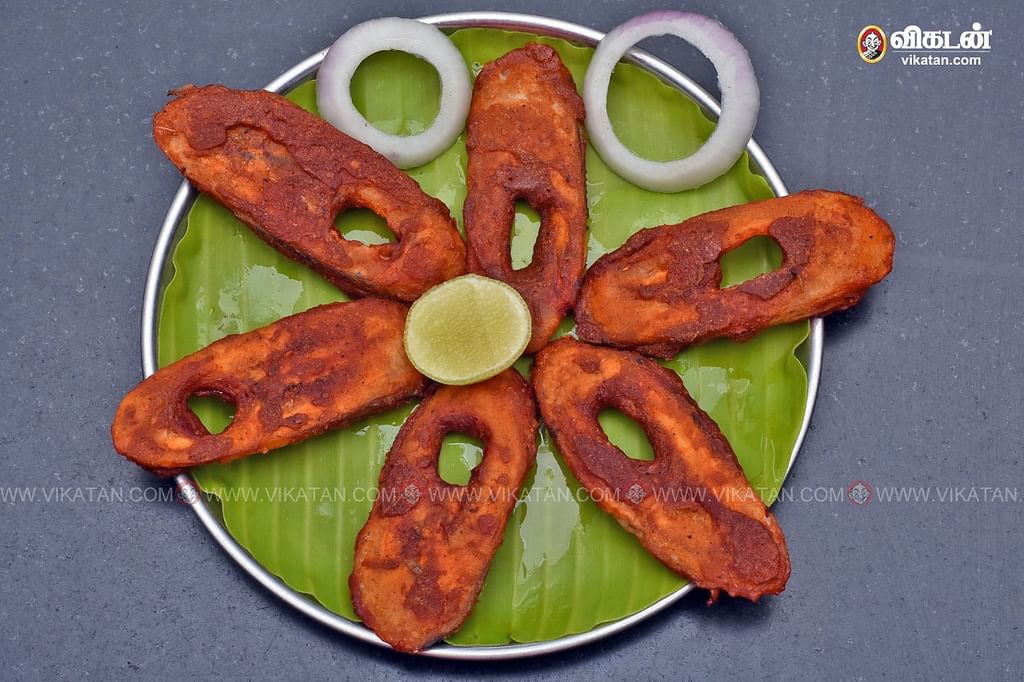 வெஜ் வஞ்சிர மீன் வறுவல்