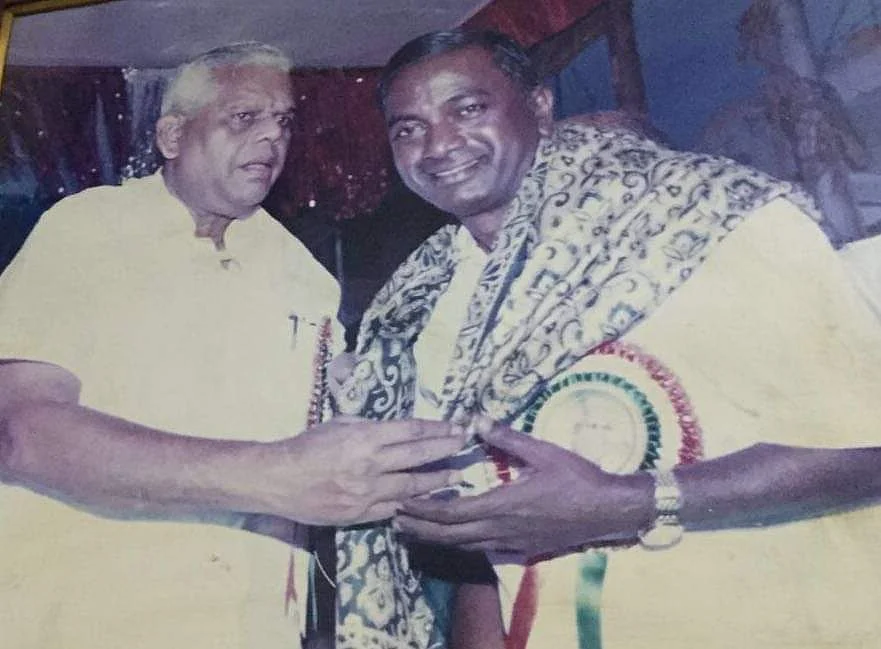 மூப்பனாருடன் கோவை தங்கம்