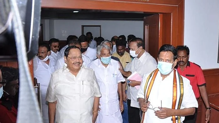 தி.மு.க - காங்கிரஸ் தலைவர்கள்