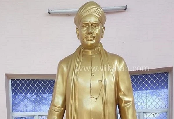 வ.உ.சி மணிமண்டபத்தில் உள்ள சிலை