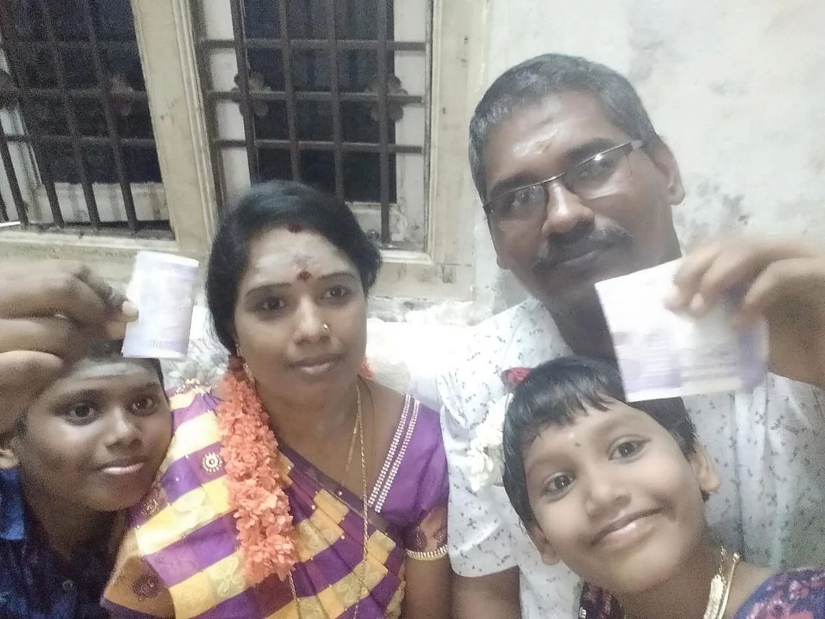 கோபிநாத் குடும்பத்துடன்