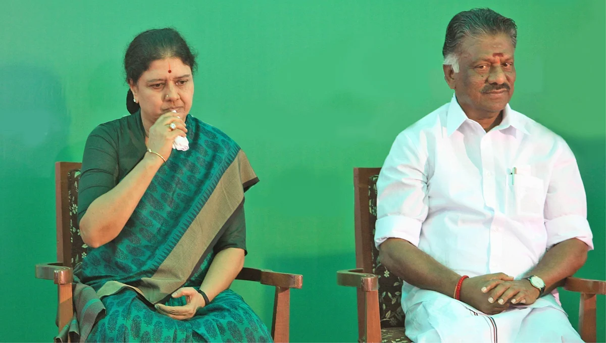 சசிகலா - பன்னீர்செல்வம்