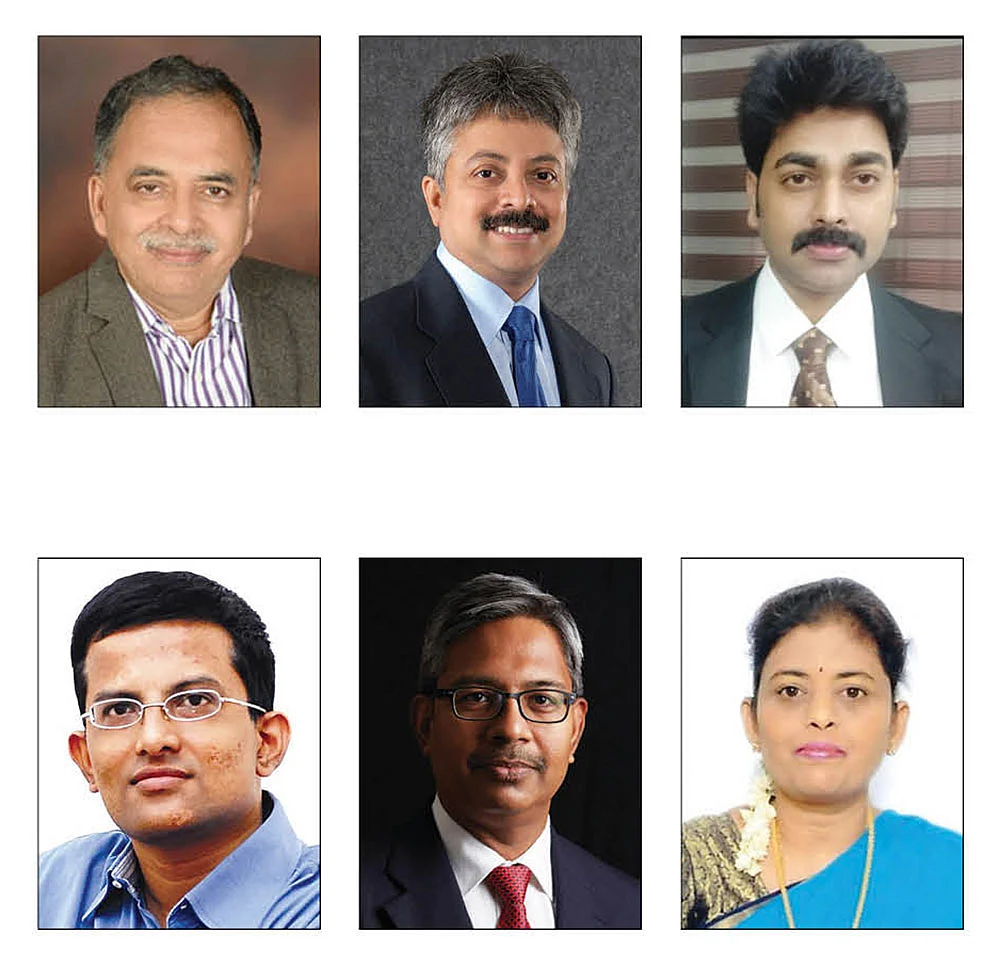 ஏ.கே.நாராயண், ஶ்ரீகாந்த் மீனாட்சி, கே.கார்த்திக், த.முத்துகிருஷ்ணன்ராஜா, பாபு கிருஷ்ணமூர்த்தி, தெய்வானை ராஜ்பாண்டியன்