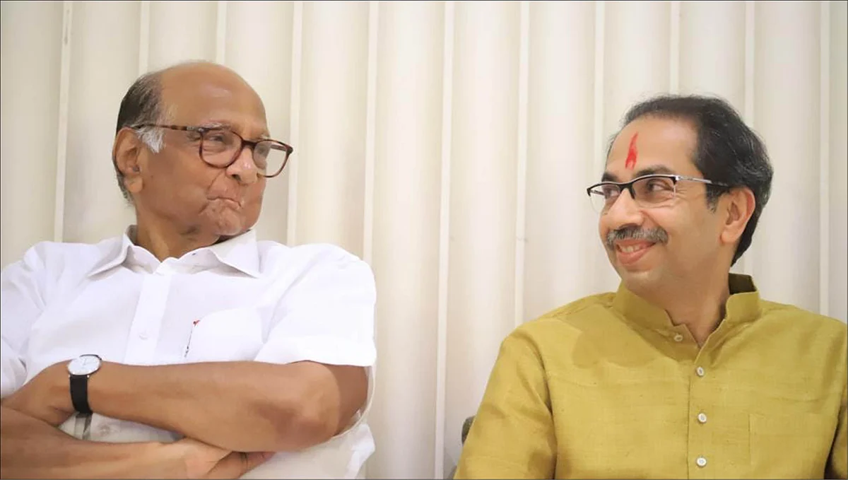 சரத் பவார் - உத்தவ் தாக்கரே